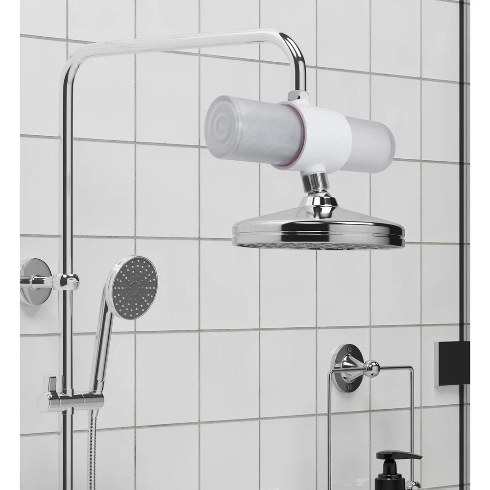 New Weddell Duo Shower Water Filter NSF Certified Shower Filter WD-100 - White